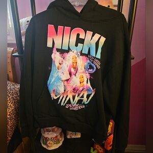 Nicki Minaj Pink Friday 2 World Tour Hoodie Size Medium
